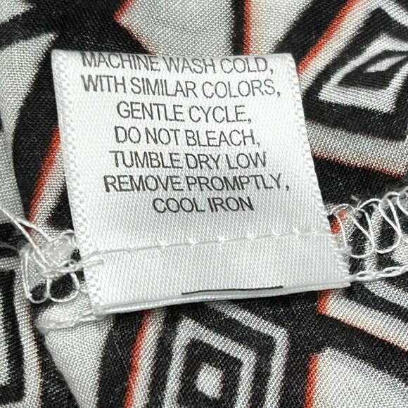 Natori Josie Kimono Robe Coverup Topper Womens Medium Wrap Geometric Rayon M - Picture 4 of 12